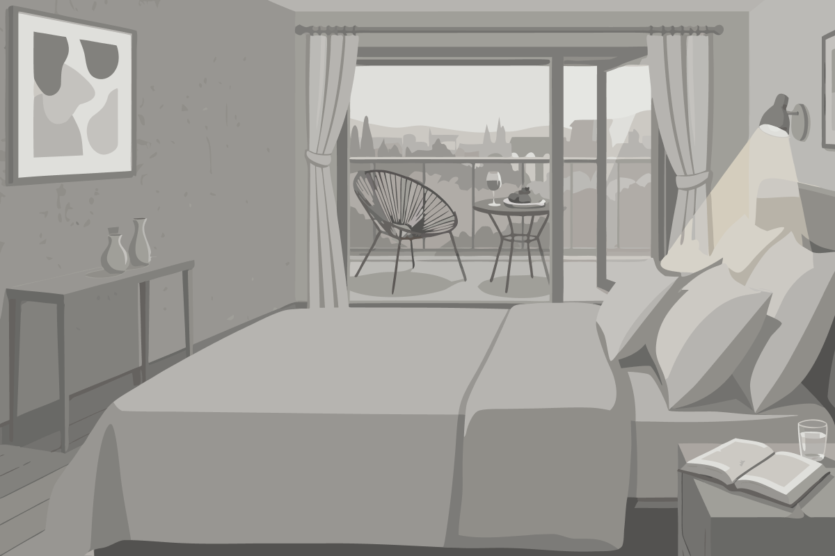 Apartamento de 1 dormitorio